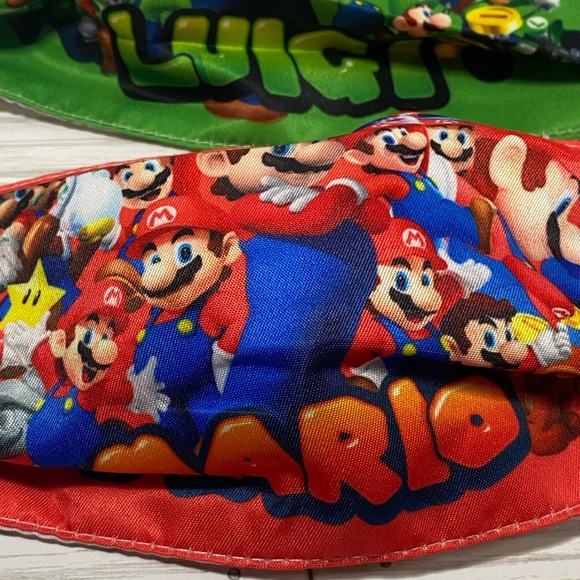 Mario And Luigi Face Masks - Picture 3 of 6